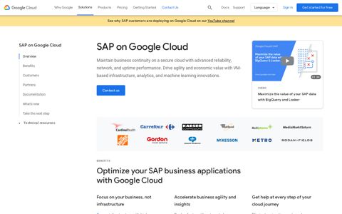 SAP Export to Google Sheets | Google Cloud
