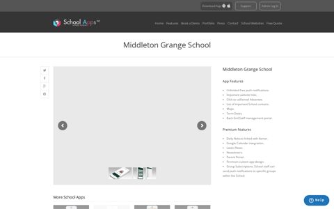Middleton Grange School - SchoolAppsNZ by Snapp Mobile