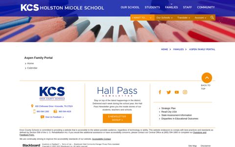 Aspen Family Portal / Home - Knox County Schools