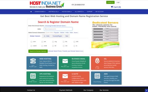 HOSTINDIA.NET: Best Web Hosting India, Domain ...
