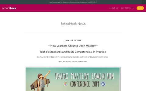 Schoolhack News — SchoolHack - LiFT Learning