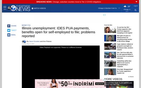 Illinois unemployment: IDES PUA benefits, payments now ...