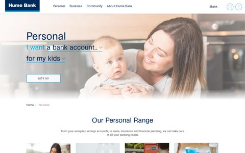 Personal - Hume Bank