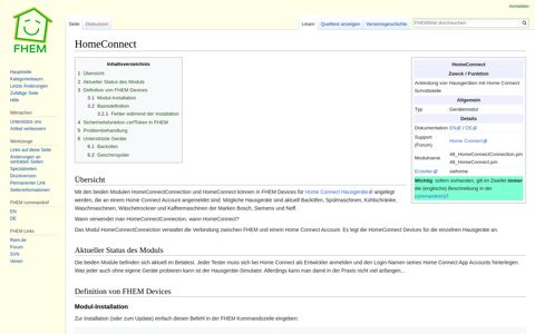 HomeConnect - FHEM Wiki