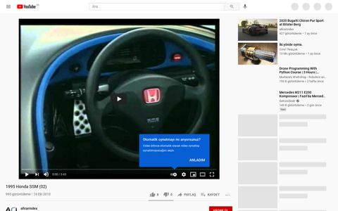 1995 Honda SSM (02) - YouTube