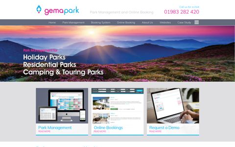 Holiday Park Booking Management Software GemaPark, easy ...