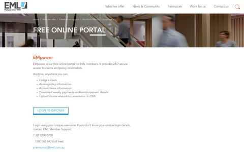 Free online portal | EML
