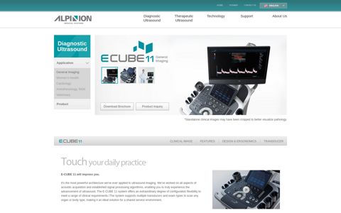 E-CUBE 11 for General Imaging - Alpinion Medical Systems