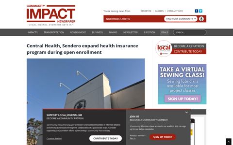 Central Health, Sendero expand health insurance program ...