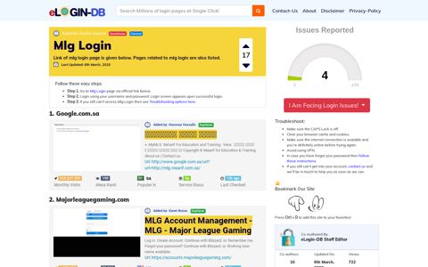 Mlg Login - A database full of login pages from all over the ...