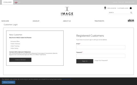 Customer Login - IMAGE Skincare UK
