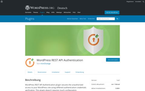 WordPress REST API Authentication – WordPress-Plugin ...
