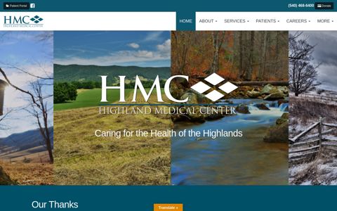Highland Medical Center | Monterey, Virginia – Caring for the ...