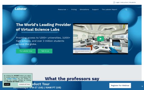Labster | 100+ virtual labs for universities and high schools
