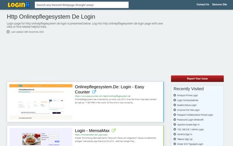 Http Onlinepflegesystem De Login - Loginii.com