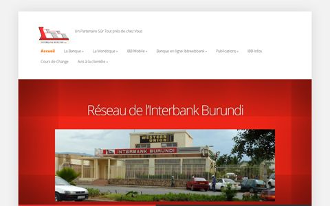 Interbank Burundi | Un Partenaire Sûr Tout près de chez Vous