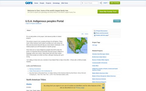 USA Indigenous peoples Portal - Geni