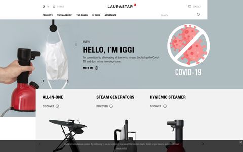 Laurastar official website - ironing systems and steam ...