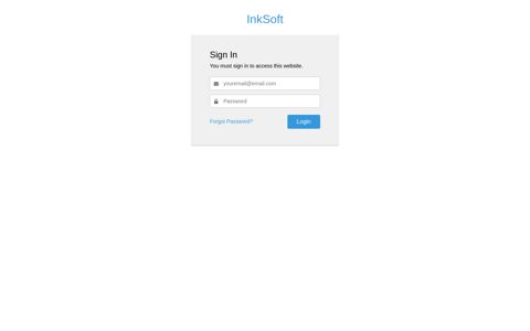 Sign In - InkSoft