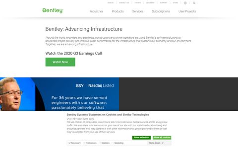 Bentley | Infrastructure & Engineering Software & Solutions