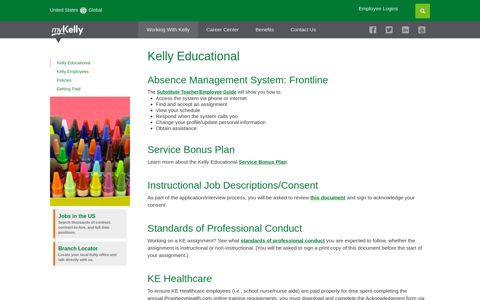 Kelly Educational - MyKelly US