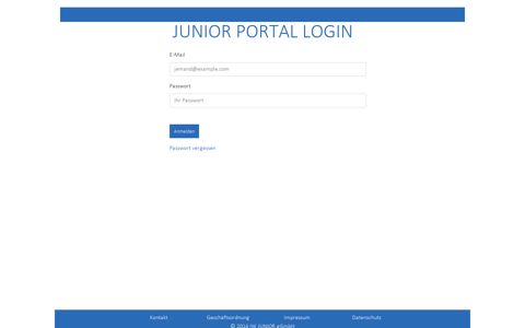 JUNIOR Portal Login