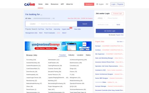 CamHR: Cambodia Jobs|Jobs|Job|Employer|Seeker ...