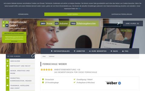 Fernschule Weber: Erfahrungen + Bewertung | Fernstudium ...