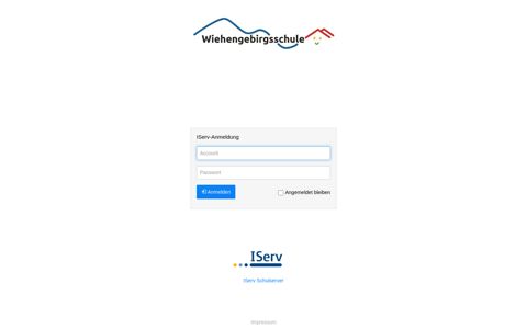IServ - wgs-melle.de: Anmelden