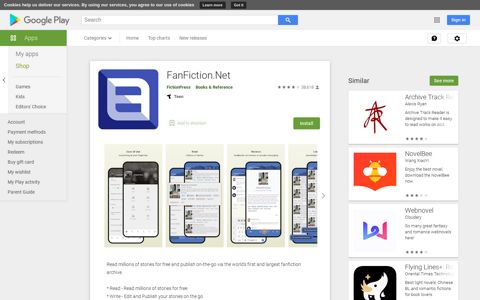 FanFiction.Net - Apps on Google Play