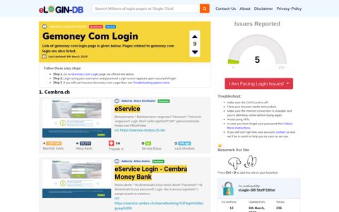 Gemoney Com Login - A database full of login pages from all ...