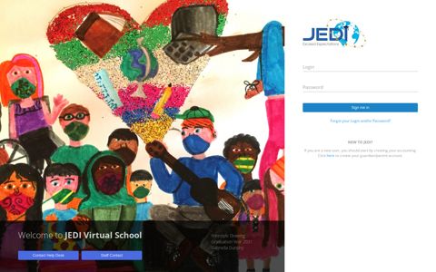 JEDI Virtual School | Login