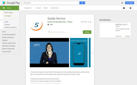 Saúde Service – Apps no Google Play