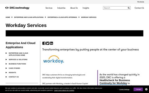 Workday Services | DXC Technology