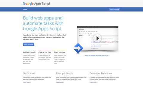 Apps Script – Google Apps Script