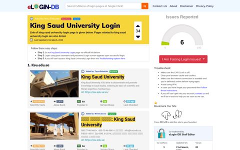 King Saud University Login