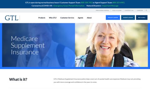 Medicare Supplement Insurance - GTL
