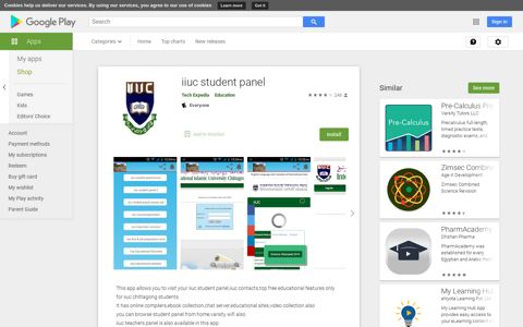 iiuc student panel - Apps on Google Play