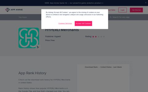 HYPERLI Merchants App Ranking and Store Data | App Annie