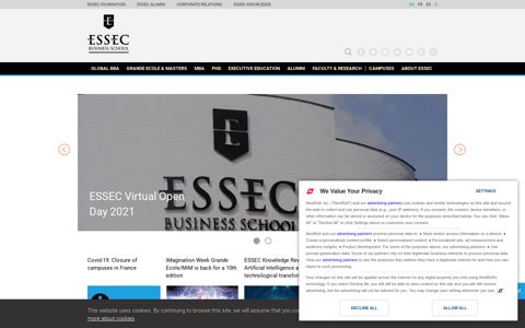 ESSEC, International Business School in Europe : MBA ...