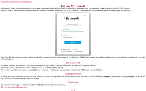 Log in to MyHypersoft