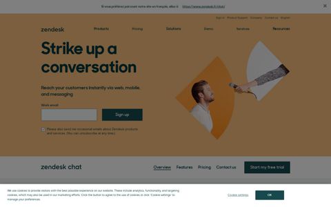 Live Chat Software with Zendesk Chat