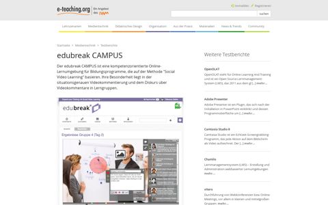 edubreak CAMPUS — e-teaching.org