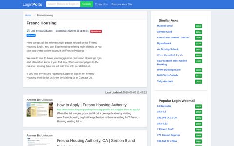 Login Fresno Housing or Register New Account - LoginPorts