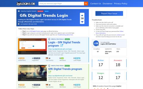Gfk Digital Trends Login - Logins-DB