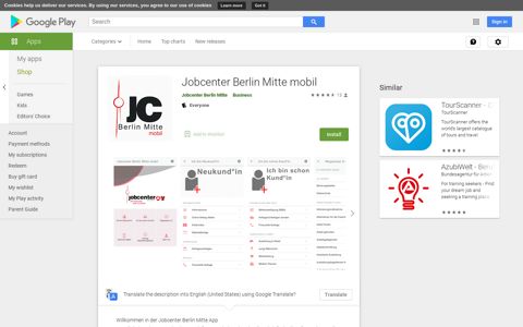 Jobcenter Berlin Mitte mobil - Apps on Google Play