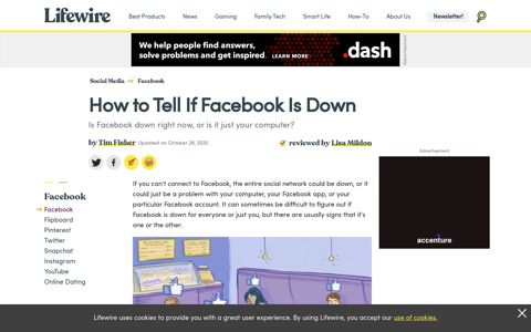 Is Facebook Down Right Now...Or Is It Just You? - Lifewire