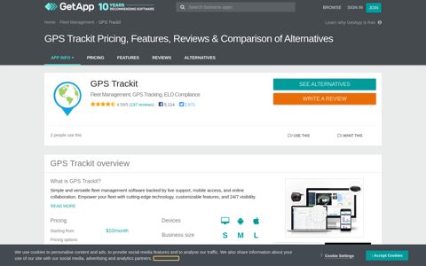 GPS Trackit Pricing, Features, Reviews & Comparison of ...