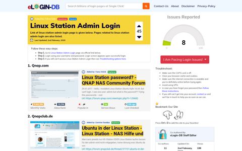Linux Station Admin Login