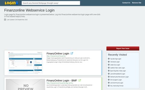 Finanzonline Webservice Login - Loginii.com